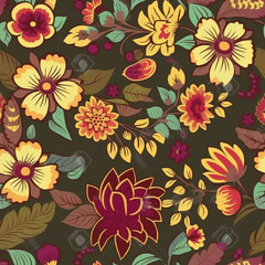 retro flower wallpaper: embrace the timeless beauty of florals