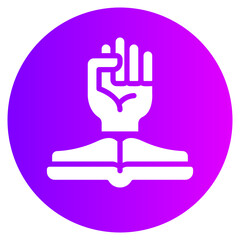 oath gradient icon