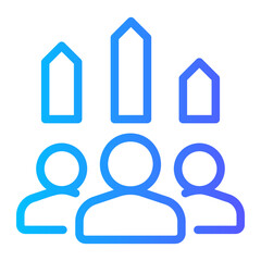 rating gradient icon