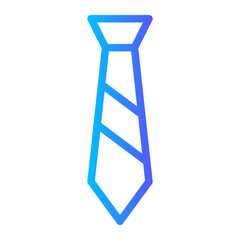 tie gradient icon