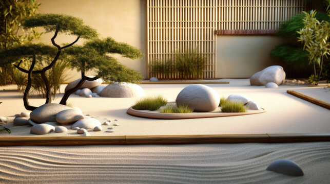 Jardin Japonais zen