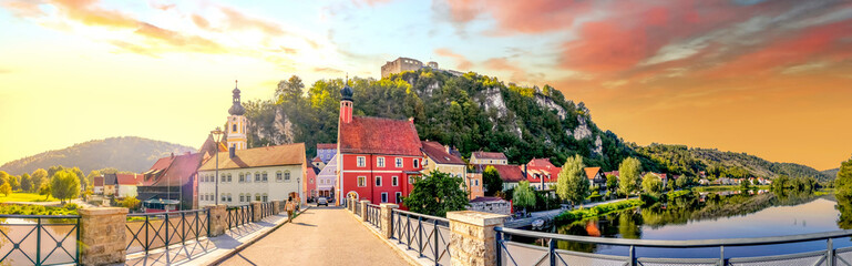 Altstadt von Kallmuenz, Bayern, Deutschland  