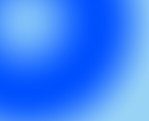 Abstract blurred background in vibrant blue colors
