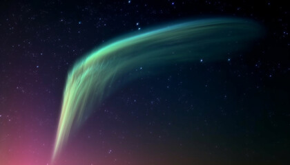 Obraz premium Deep space exploration reveals glowing star shapes in abstract backgrounds generated by AI