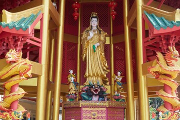 The majestic Tiger Cave Temple of Krabi, Thailand, home to caves, temple, a hiking trail and stunning views