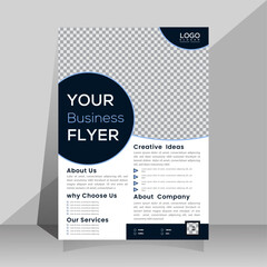 Corporate business A4 flyer template vector design set advertise marketing, promotion, cover page. IT Company, creative Unique Design Create Graphic design layout