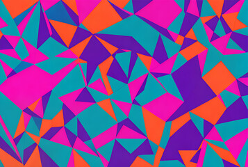 Fototapeta na wymiar Colorful abstract geometric background with rectangular panels.