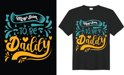  father's day t shirt design. Free Vector vintage typography illustration. with graphic vector design. Dad typography t shirt design template. Dad t shirt design with words Dad t-shirt design,