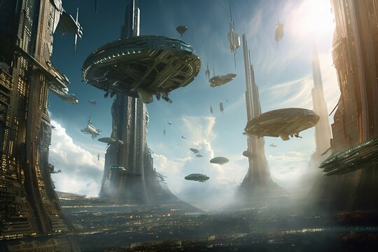 Futuristic Visions: Exploring a World of Technological Marvels