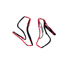 color sketch of women's shoes with transparent background