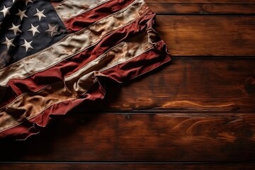 Great for celebrating the Fourth of July, the Day of Remembrance of American Soldiers. the national flag of the USA. the national holiday of America. Generative AI