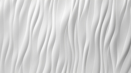 White Seersucker Fabric Texture Background - Textile Material - Generative AI