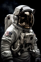 American astronaut in space, Generative AI 2