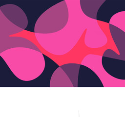 abstract background pink. Template design for social media, banner, card