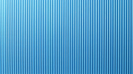Blue Seersucker Fabric Texture Background - Textile Material - Generative AI