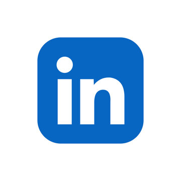 linkedin logo. linkedin icon , social media icons. social media and social network logos. vector editorial