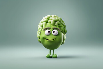 Funny Pea with a pea sized brain, Generative AI
