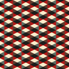 Abstract geometric background. Seamless vector pattern