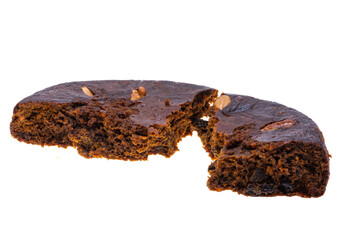 Bolo de mel Madeira pie isolated