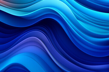 Obraz premium Abstract background adorned with mesmerizing ripples and waves. Ai generated