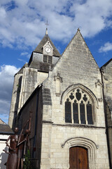 Fototapeta na wymiar Kirche in Azay-le-Rideau, Frankreich
