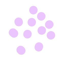 Cute simple doodle.scribble shape.
