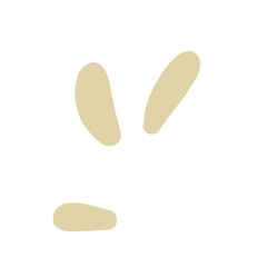 Cute simple doodle.scribble shape.