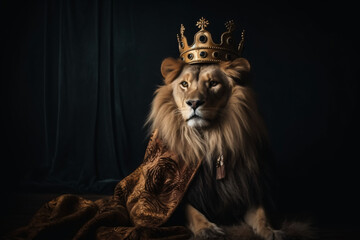 The Majestic King: A Lion's Reign, Generative Ai