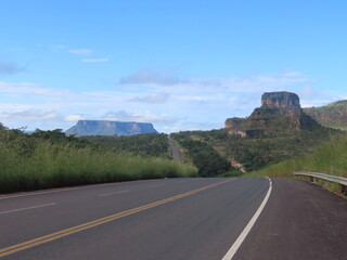 road to the mountains