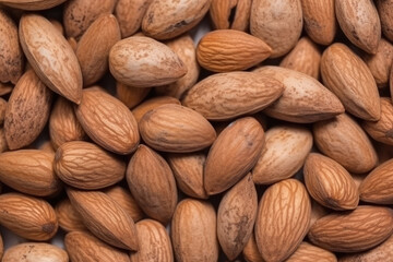 Close up of almonds for background.