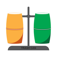 Trash can icon