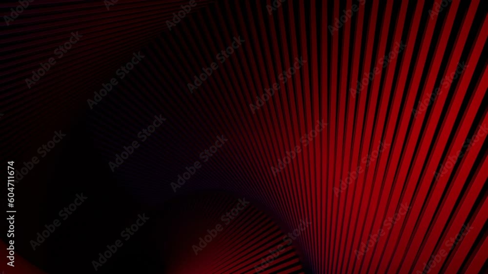 Poster rotating 3d background with swirling striped spiral. design. dark background with rotating stripes i