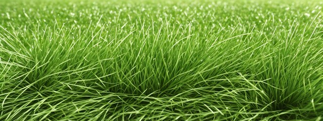 Green grass background, grass field background. Grass texture.  Generative AI