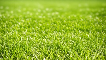 Green grass background, grass field background. Grass texture.  Generative AI