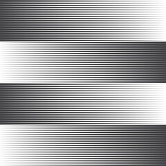 abstract monochrome seamless black horizontal line pattern art.