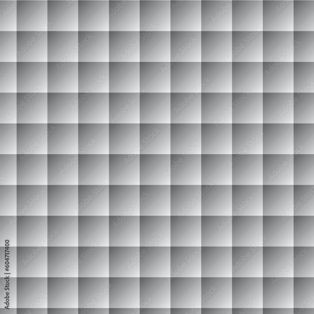 Poster abstract monochrome seamless rectangle gradient pattern art.