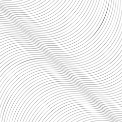 abstract monochrome diagonal black wave lines pattern.