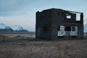 Abandoned building in Iceland