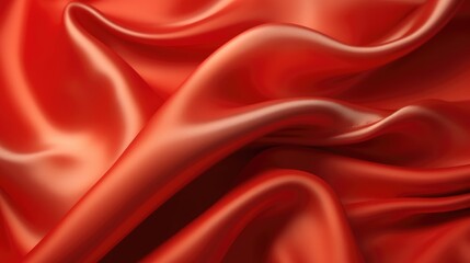 Obraz premium Silk Wave Drapery Background