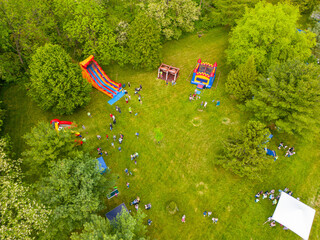 Children's Carnival in the woods.