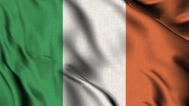 IRELAND Flag Waving