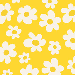 Abstract Groovy Flower Pattern