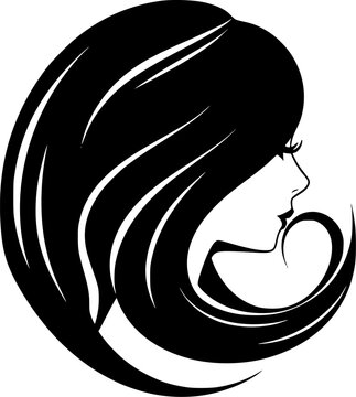 recommend clip art: Hair - High Quality Vector Logo - Vector illustration ideal for T-shirt graphic
