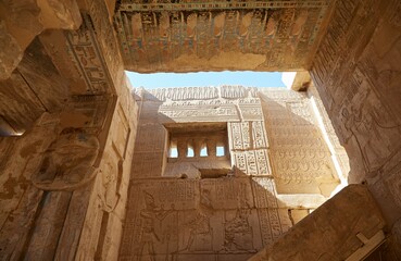 The Temple of Deir el-Medina, a Ptolemaic-era Temple of Luxor's West Bank