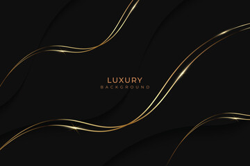 golden luxury abstract background