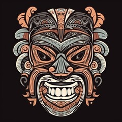 Native culture, Maya mask, Haida masks, native masks