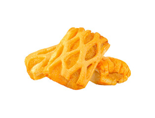 Pineapple Cookies isolated on   transparent png