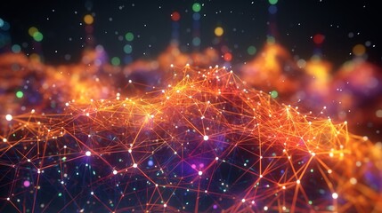 Obraz premium デジタルイメージの背景,Generative AI AI画像