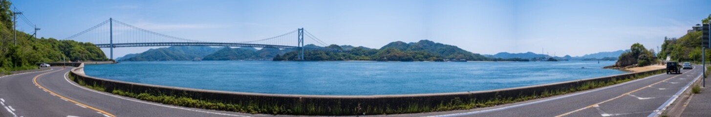しまなみ海道の因島大橋