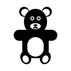 Teddy bear icon,vector illustration. teddy bear icon illustration isolated on White background,.eps